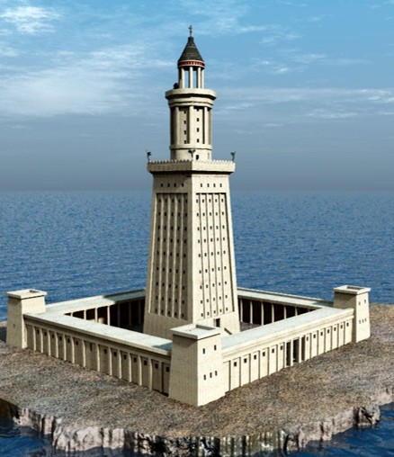 Александрийский маяк, реконструкция