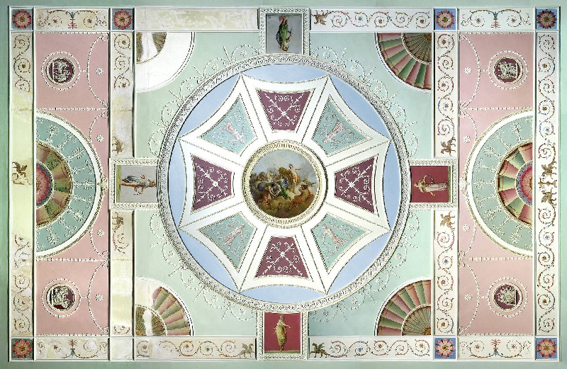 Роспись потолка в стиле классицизм