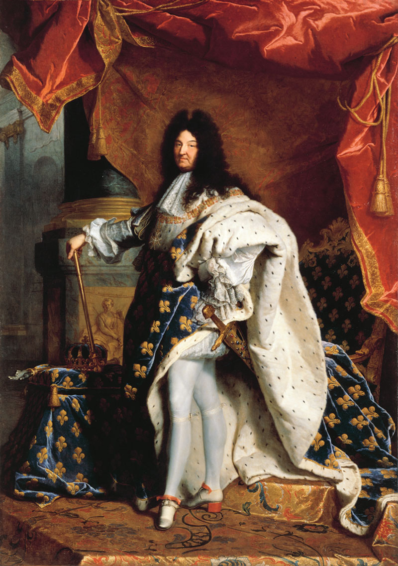 Гиацинт Риго. Парадный портрет Людовика XIV