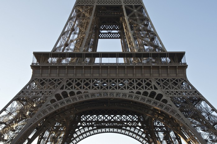 Фрагмент Эйфелевой башни, Париж
