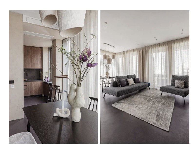 Шик и минимализм: стильная квартира в Москве с французскими красками
