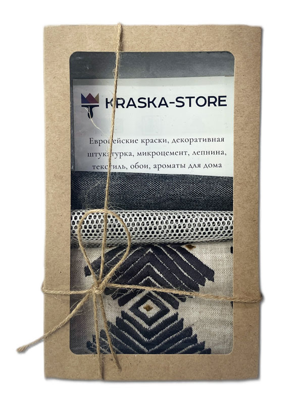 Набор образцов тканей в стиле Лофт от Kraska-Store.