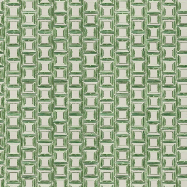 Ткань Fabricut FB Klein Square Kelly Green 03