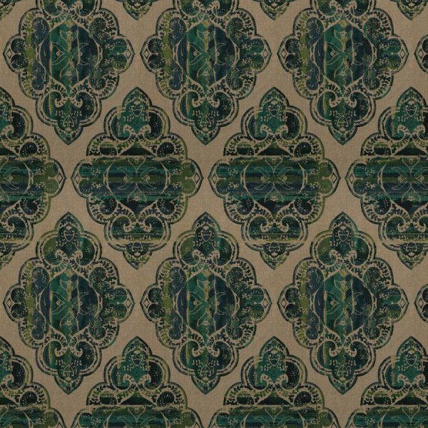 Ткань Fabricut FB Agra Emblem Pine 01