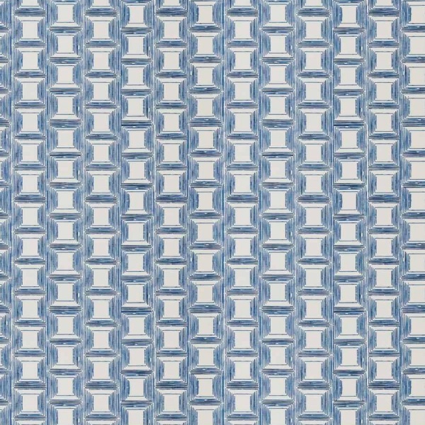 Ткань Fabricut FB Klein Square Cobalt 02