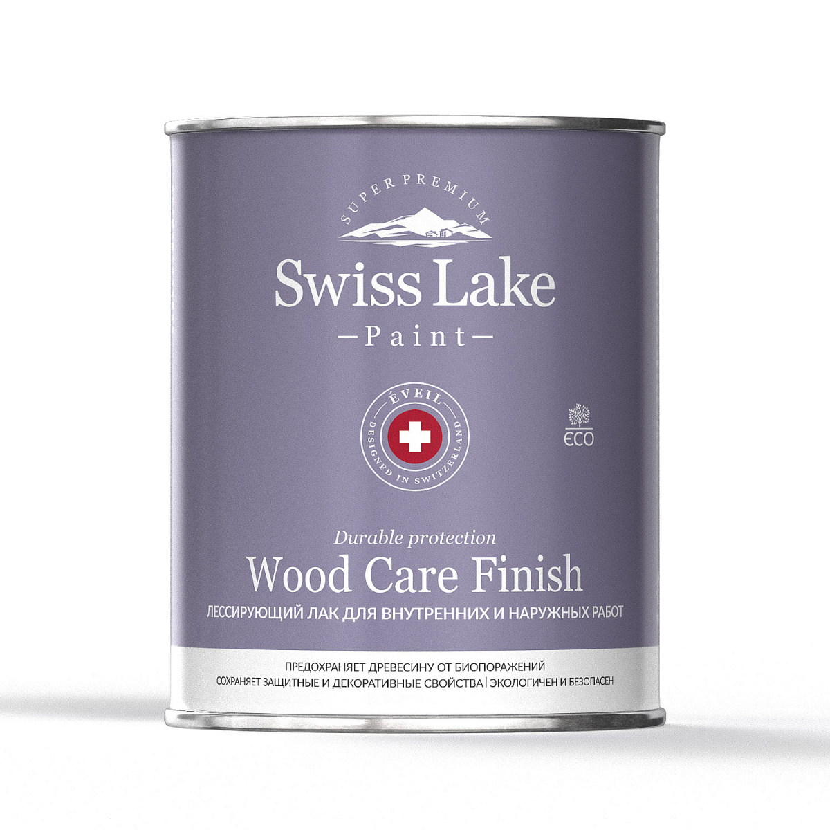 Лессирующий лак для внутренних и наружных работ Wood Care Finish, 3 л