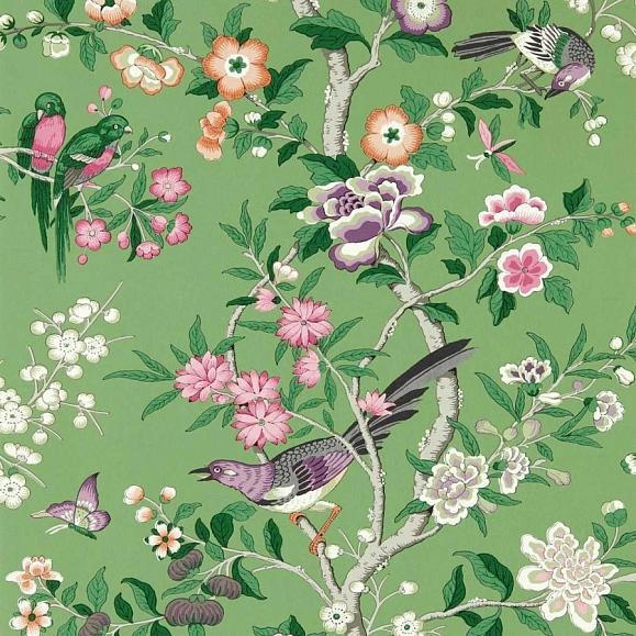 Флизелиновые обои Sanderson DWAW217110 коллекции Water Garden