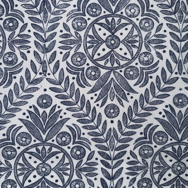Ткани из Индии, Galleria Arben Pavillion Trellis Indigo