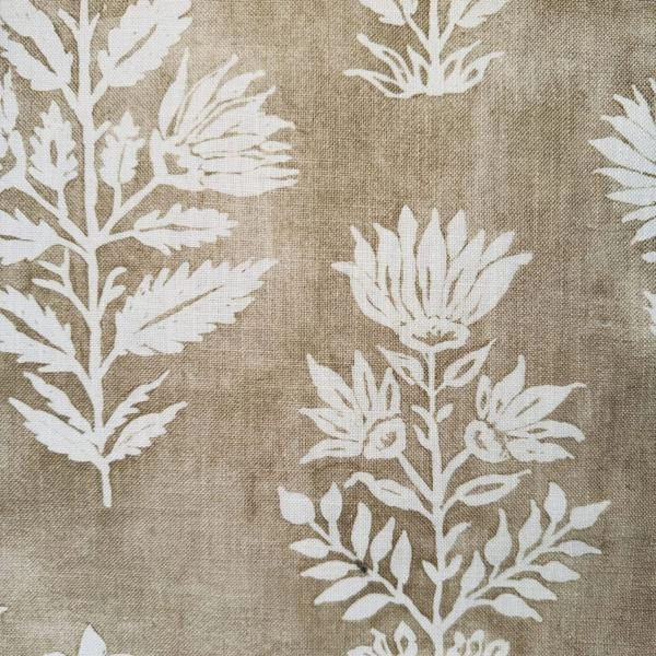 Лондонская штора, Galleria Arben  Floral Batik White Peppercorn