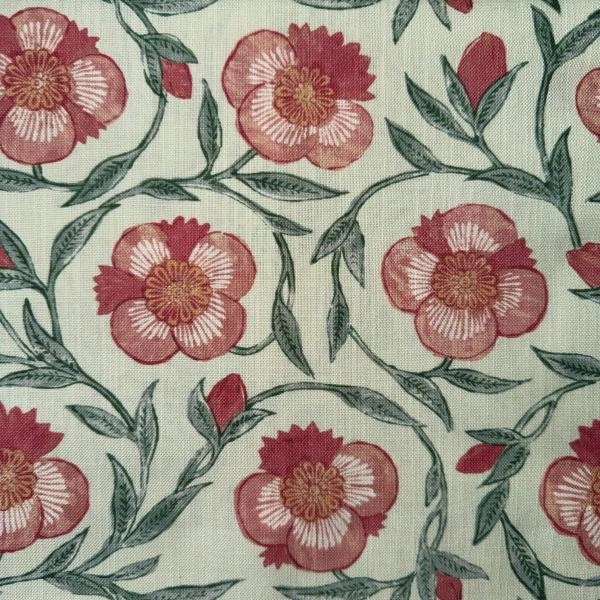 Ткани из Индии, Galleria Arben Pondicherry Trail Coralberry