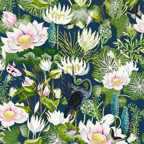 Флизелиновые обои Clarke&Clarke W0137/04 коллекции Botanical Wonders