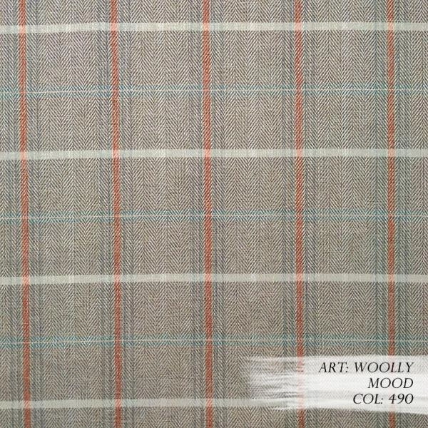 Ткани из Литвы, Dana Panorama DP-Woolly Mood 490