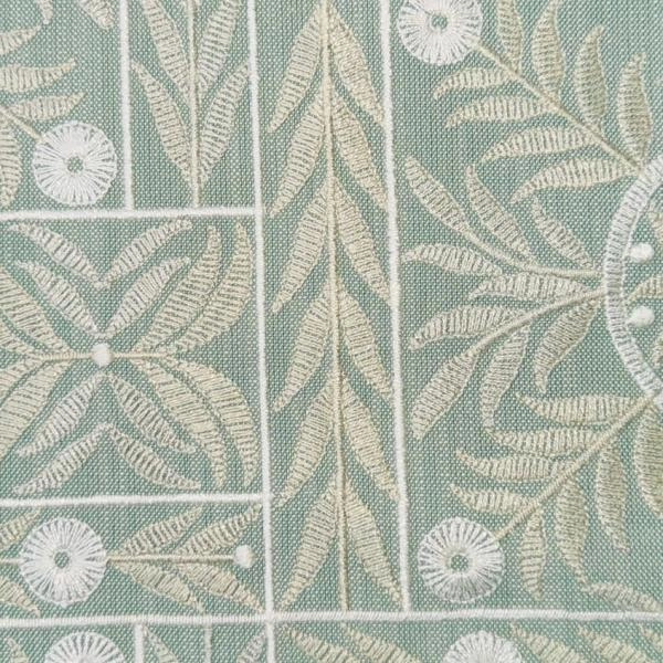 Ткани из Индии, Galleria Arben Mughal Garden Blue Stone