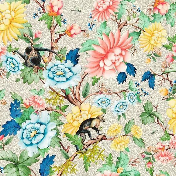 Флизелиновые обои Clarke&Clarke W0133/01 коллекции Botanical Wonders