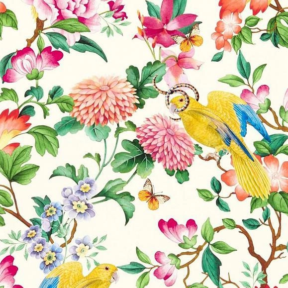 Флизелиновые обои Clarke&Clarke W0130/02 коллекции Botanical Wonders