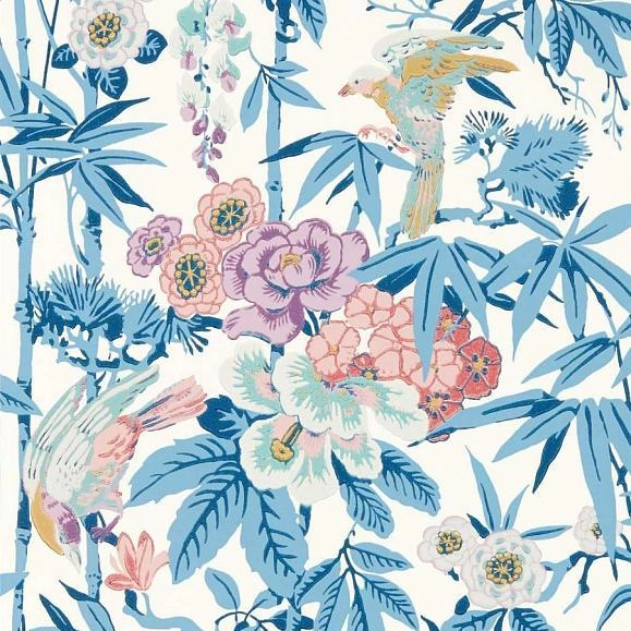 Флизелиновые обои Sanderson DWAW217129 коллекции Water Garden
