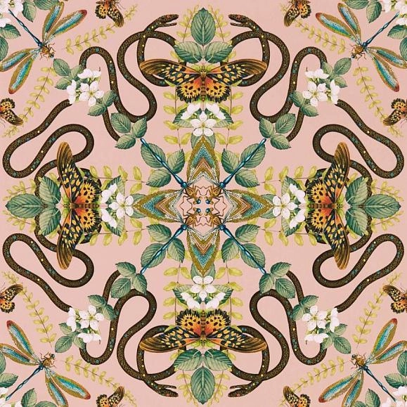 Флизелиновые обои Clarke&Clarke W0129/01 коллекции Botanical Wonders