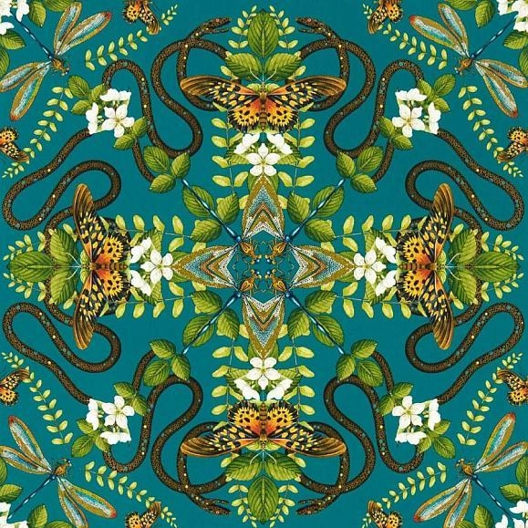 Флизелиновые обои Clarke&Clarke W0129/05 коллекции Botanical Wonders