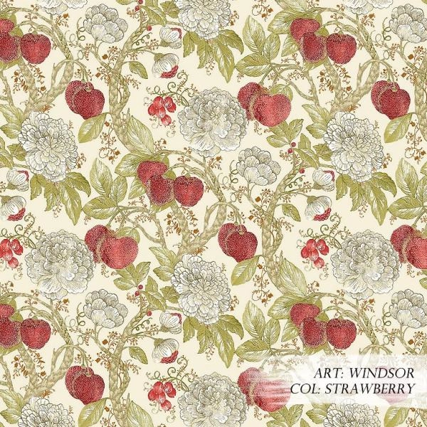 Ткань Dana Panorama DP-Windsor Strawberry