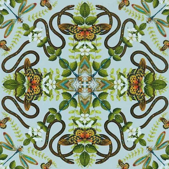 Флизелиновые обои Clarke&Clarke W0129/04 коллекции Botanical Wonders