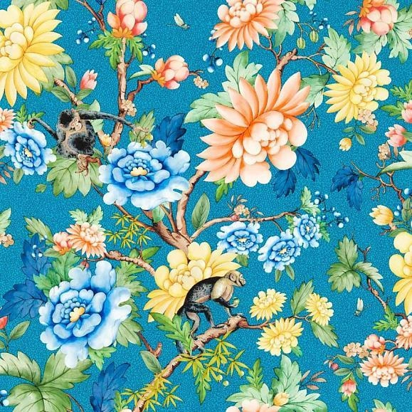 Флизелиновые обои Clarke&Clarke W0133/03 коллекции Botanical Wonders