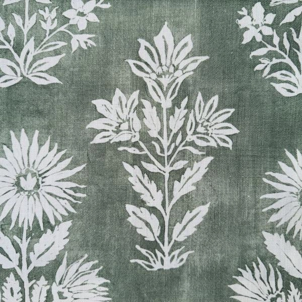 Лондонская штора, Galleria Arben Floral Batik Fennel