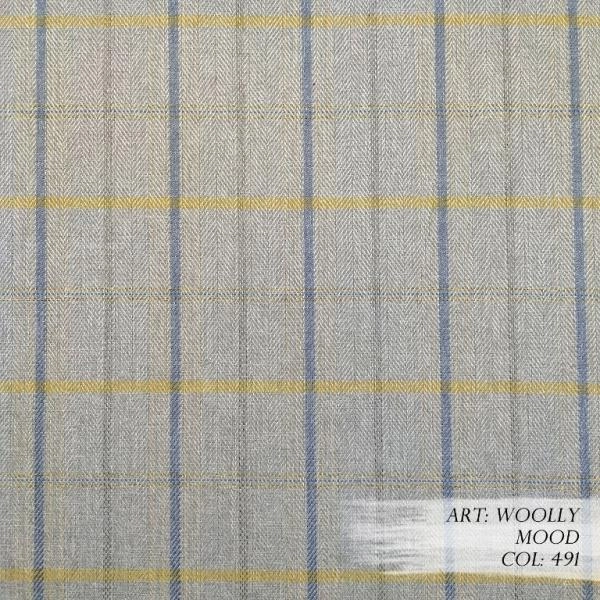 Ткани из Литвы, Dana Panorama DP-Woolly Mood 491